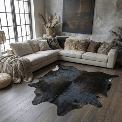 Tapete Bovino Natural Osco I OS024 I 1,94 x 1,90m
